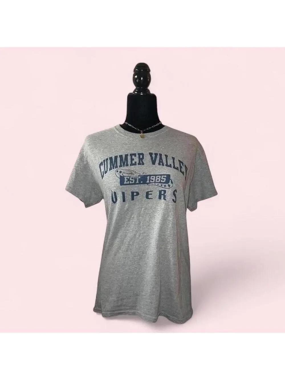 Cummer Valley Funny Graphic Tee Casual Size S - Picture 2 of 4